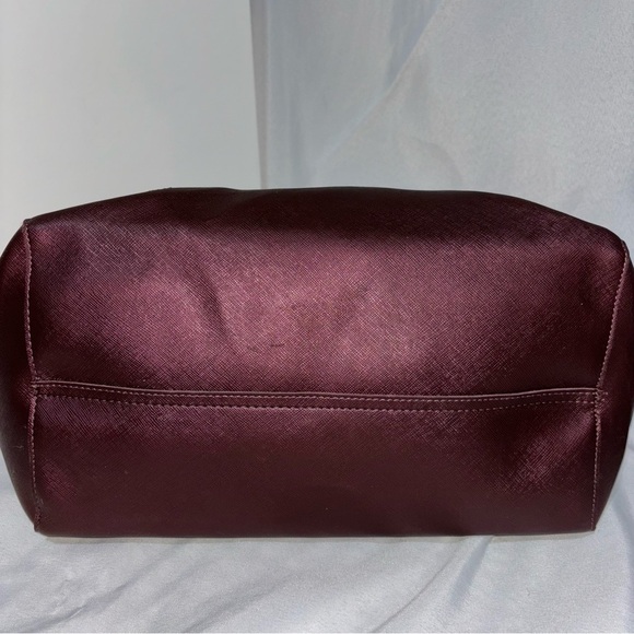 Bath & Body Works Metallic Burgundy Tote Bag - Picture 6 of 10